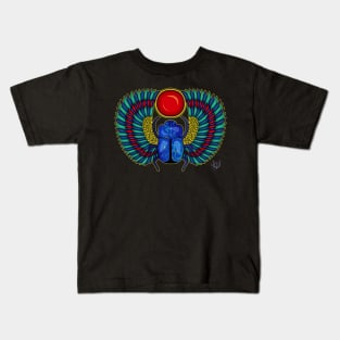 Winged Scarab Kids T-Shirt